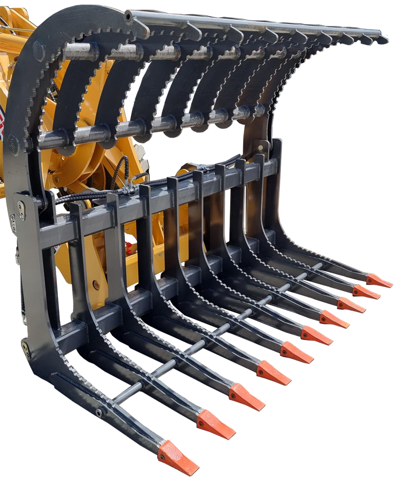 AL922D-AL930D-AL930TD Grapple Bucket Attachments