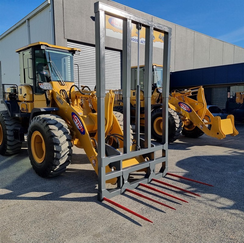 3rd Valve Adjustable Hay Forks Attachments image 2