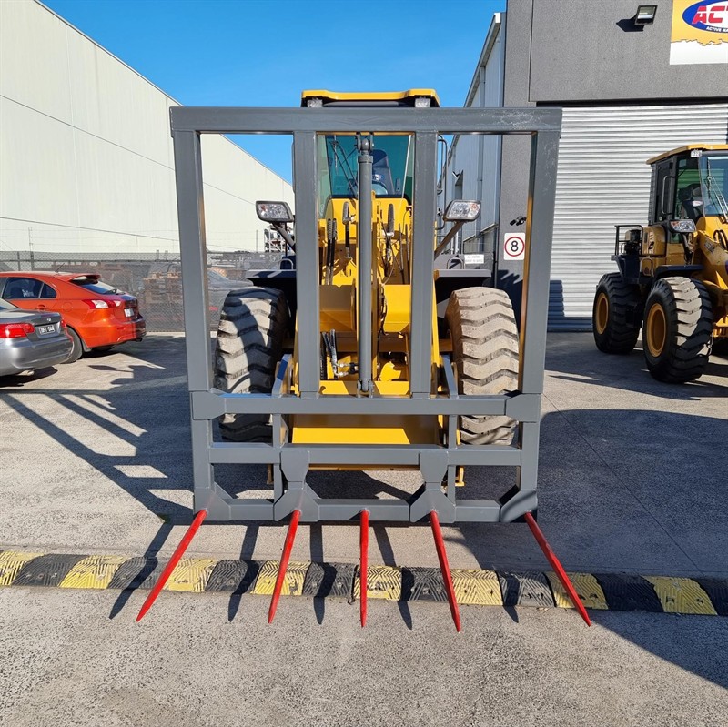 3rd Valve Adjustable Hay Forks Attachments image 3