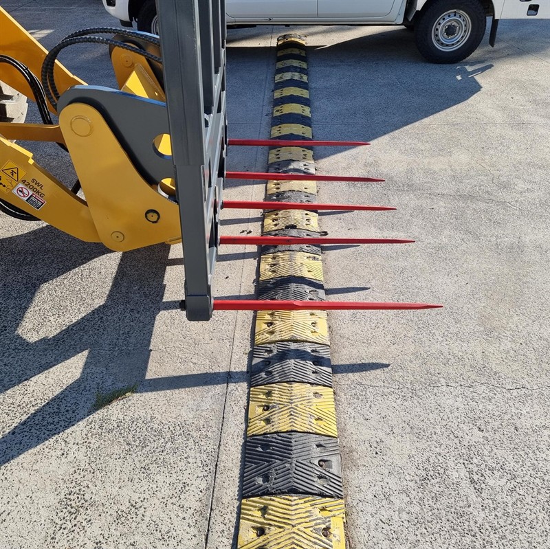 3rd Valve Adjustable Hay Forks Attachments image 5