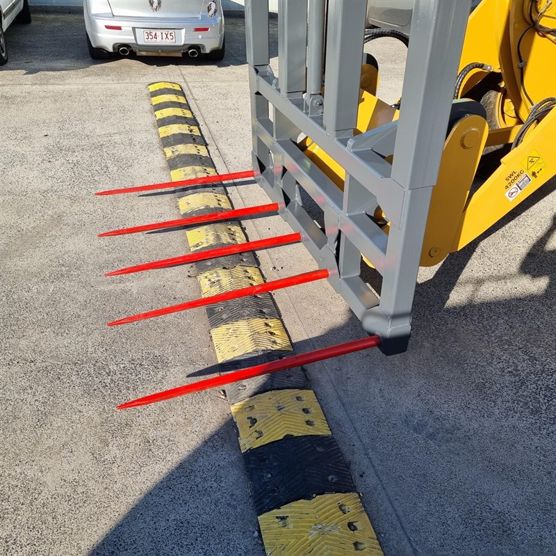 3rd Valve Adjustable Hay Forks Attachments image 8