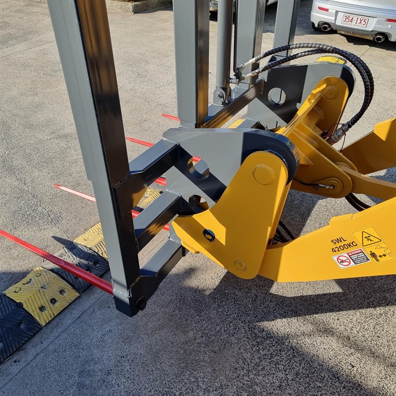 3rd Valve Adjustable Hay Forks Attachments image 11