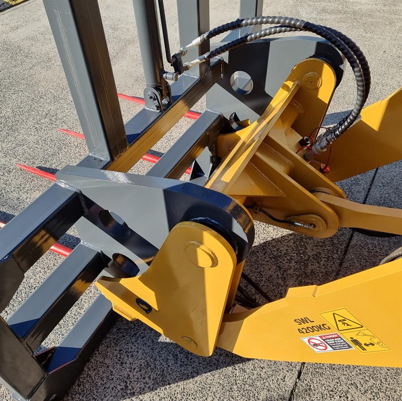 3rd Valve Adjustable Hay Forks Attachments image 21
